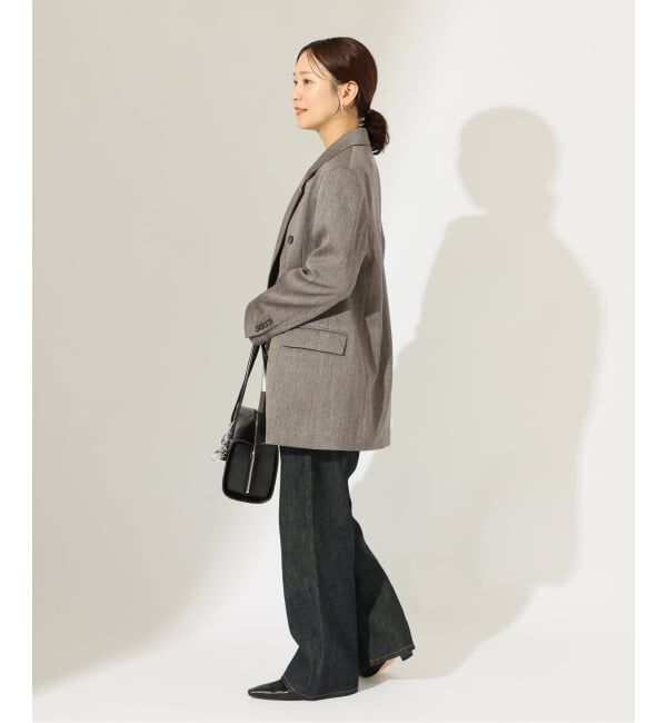 JOURNAL STANDARD「SATIN TWEED ジャケット」|テーラードジャケット|