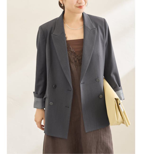 JOURNAL STANDARD「Double-breasted Blazer」|テーラードジャケット|