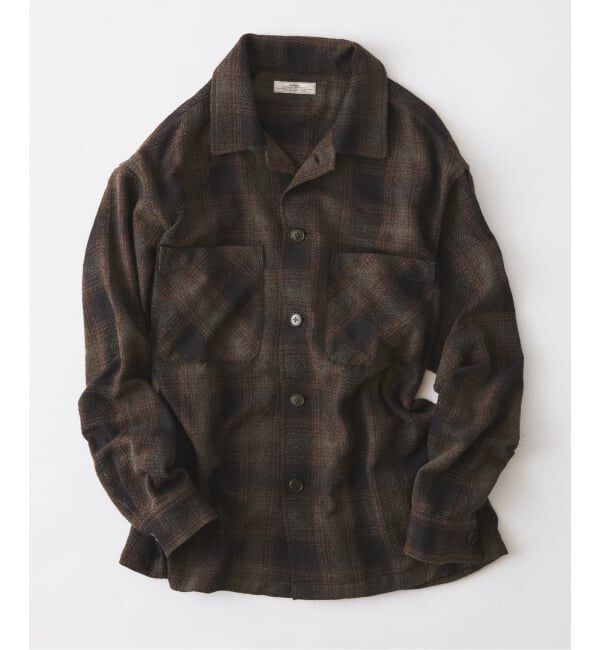 JOURNAL STANDARD relume「リング オンブレ チェックシャツ」|シャツ・ブラウス|ブラック
