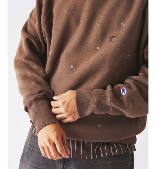 JOURNAL STANDARD relume「CHAMPION / チャンピオン 別注 リバースウィーブ(R) オーバーダイ スウェット」|スウェット・ジャージ|