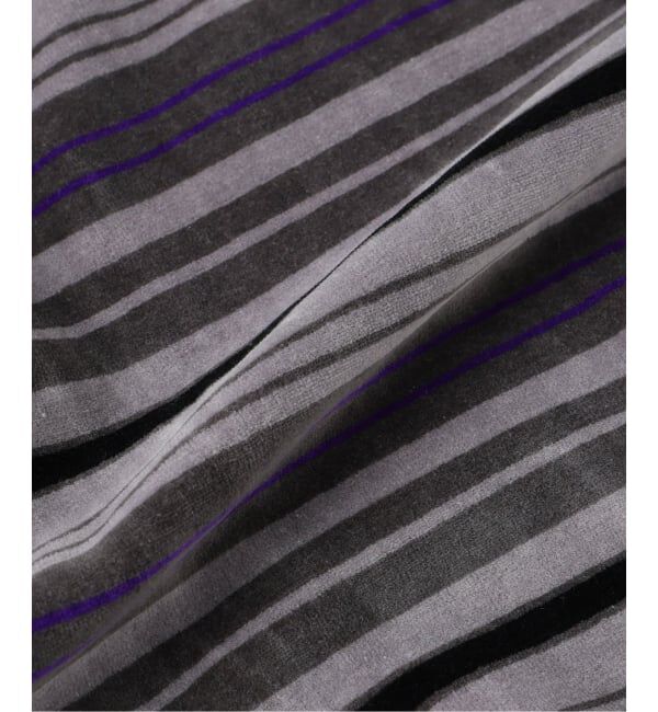 JOURNAL STANDARD relume「《予約》ベロア ボーダー ポロシャツ」|ポロシャツ|