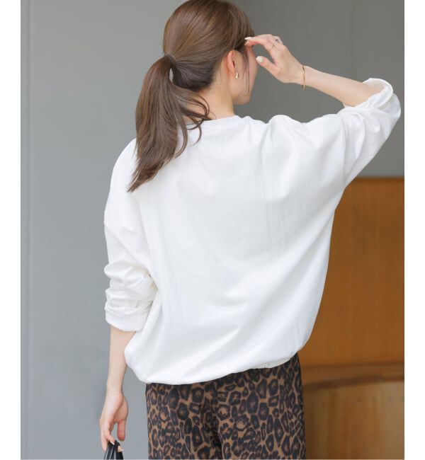 JOURNAL STANDARD relume「《追加予約4》ギャザーヘムロングスリーブ」|Tシャツ・カットソー|