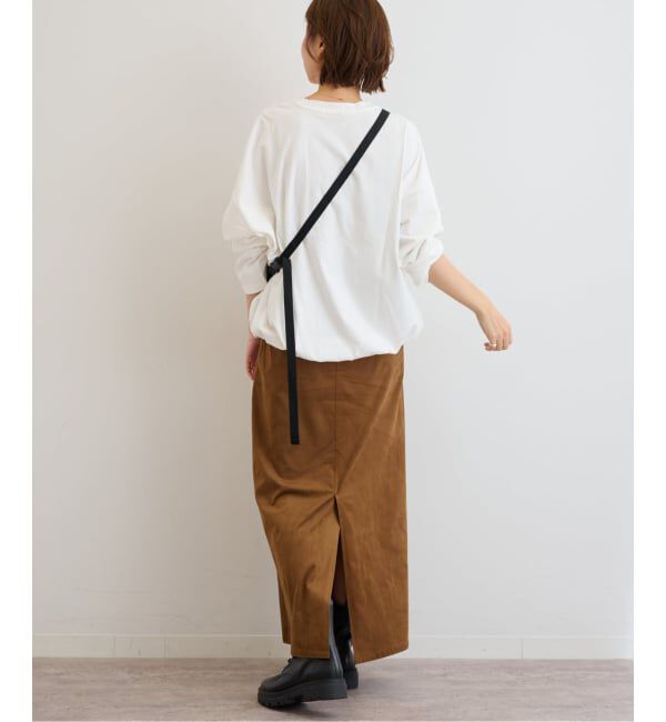 JOURNAL STANDARD relume「《追加予約4》ギャザーヘムロングスリーブ」|Tシャツ・カットソー|