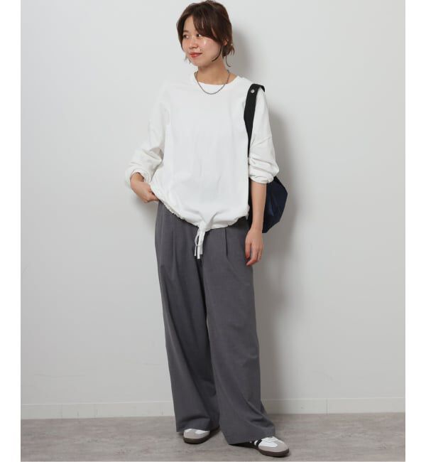 JOURNAL STANDARD relume「《追加予約4》ギャザーヘムロングスリーブ」|Tシャツ・カットソー|