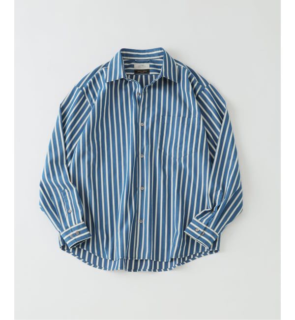 JOURNAL STANDARD relume「《予約》JAMES FABRIC/ジェームスファブリック ピーチ ストライプシャツ」|シャツ・ブラウス|