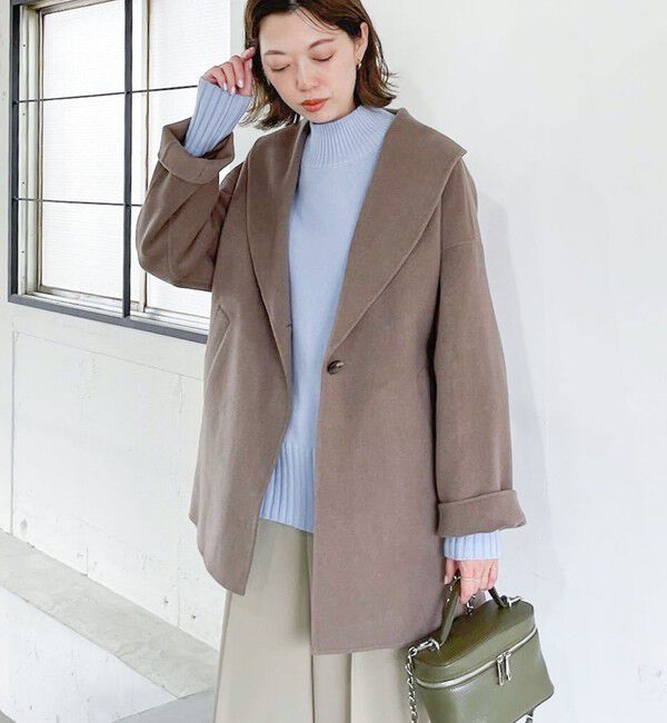 NOLLEY'S sophi「リバーショールコート」|ダッフルコート|