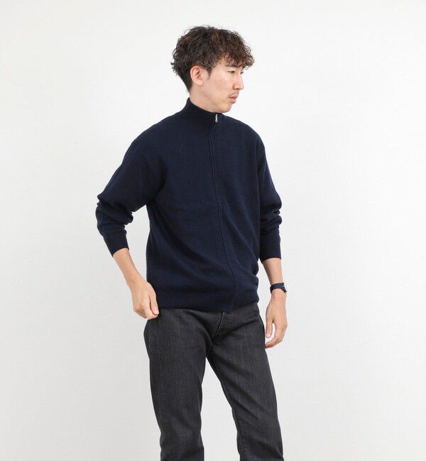 NOLLEY'S goodman「ウールカシミヤ スタンドジップニット 26AW」|ニット・セーター|