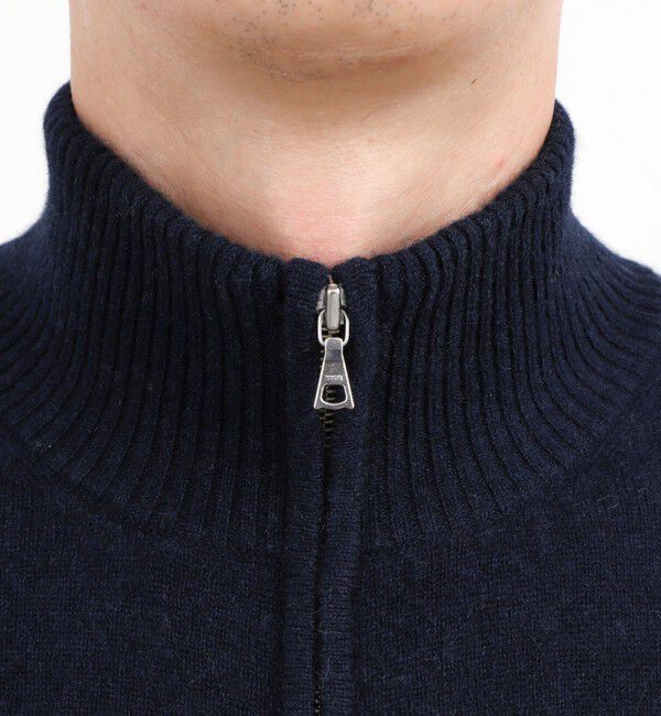 NOLLEY'S goodman「ウールカシミヤ スタンドジップニット 26AW」|ニット・セーター|