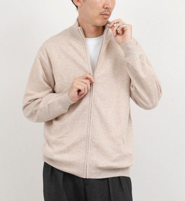 NOLLEY'S goodman「ウールカシミヤ スタンドジップニット 26AW」|ニット・セーター|