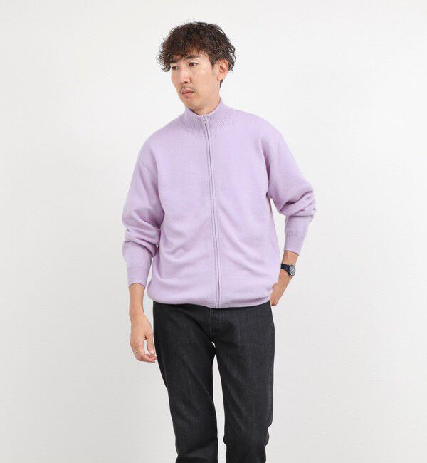 NOLLEY'S goodman「ウールカシミヤ スタンドジップニット 26AW」|ニット・セーター|