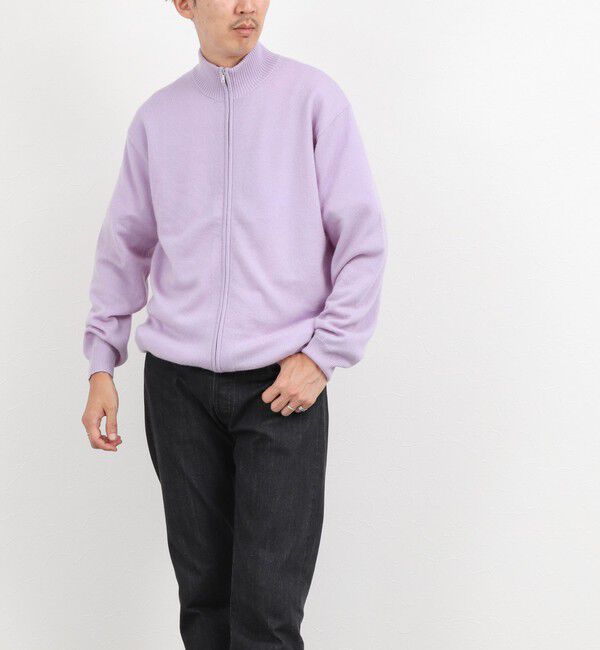 NOLLEY'S goodman「ウールカシミヤ スタンドジップニット 26AW」|ニット・セーター|