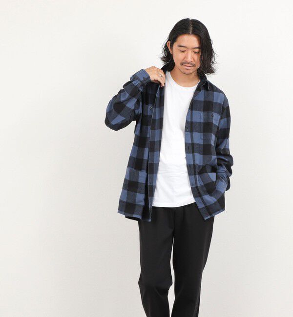 NOLLEY'S goodman「バッファローチェック シャツカバーオール 26AW」|シャツ・ブラウス|