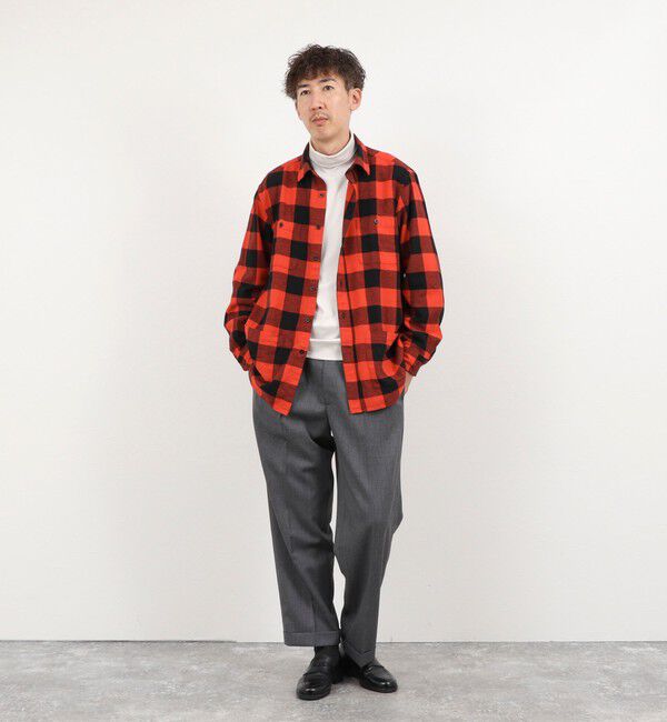 NOLLEY'S goodman「バッファローチェック シャツカバーオール 26AW」|シャツ・ブラウス|