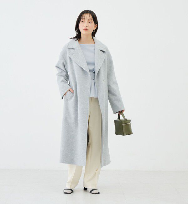 NOLLEY'S sophi「アンゴラビーバーベルテッドコート」|その他|