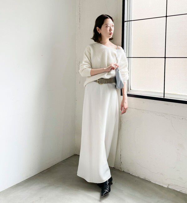 NOLLEY'S sophi「ウール混へアリー2WAYプルオーバー」|ニット・セーター|