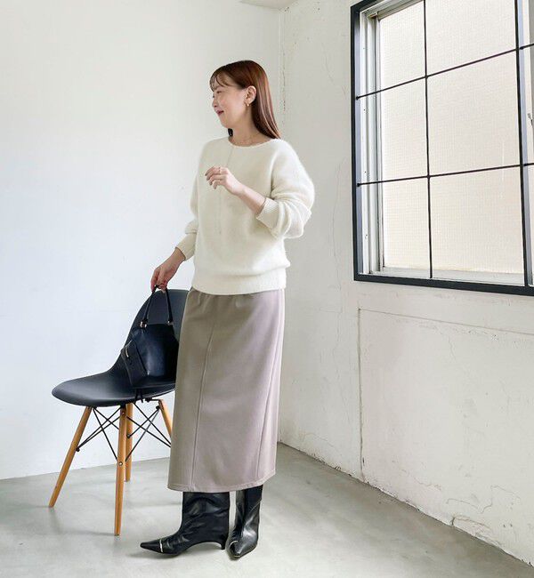 NOLLEY'S sophi「ウール混へアリー2WAYプルオーバー」|ニット・セーター|