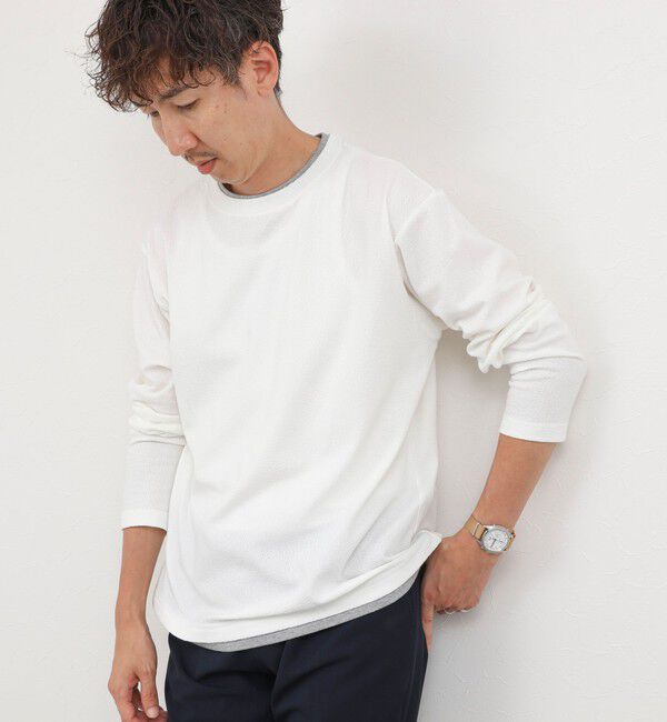 NOLLEY'S goodman「リンクスダブルカラー LS Tee 26AW」|Tシャツ・カットソー|