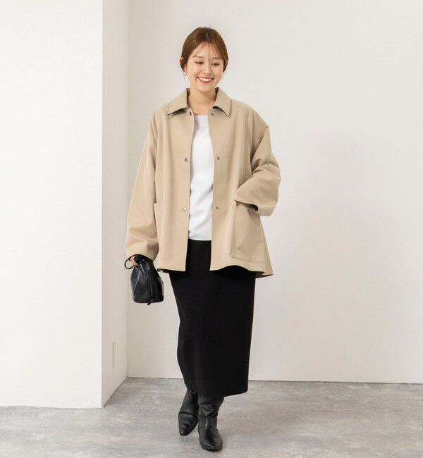 NOLLEY'S「【TICCA/ティッカ】リバーシブルショートコート」|ダッフルコート|