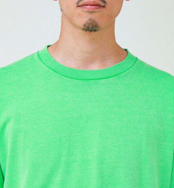 GLOSTER「【1枚でレイヤード完成】ピグメント加工 フェイクレイヤードロンT」|Tシャツ・カットソー|