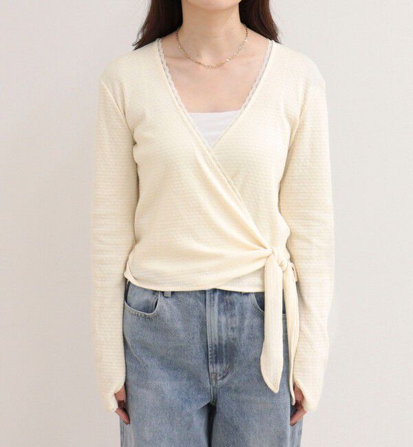 fredy emue「ドビーカットピコレースカシュクール」|Tシャツ・カットソー|