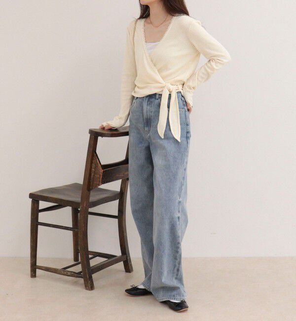 fredy emue「ドビーカットピコレースカシュクール」|Tシャツ・カットソー|