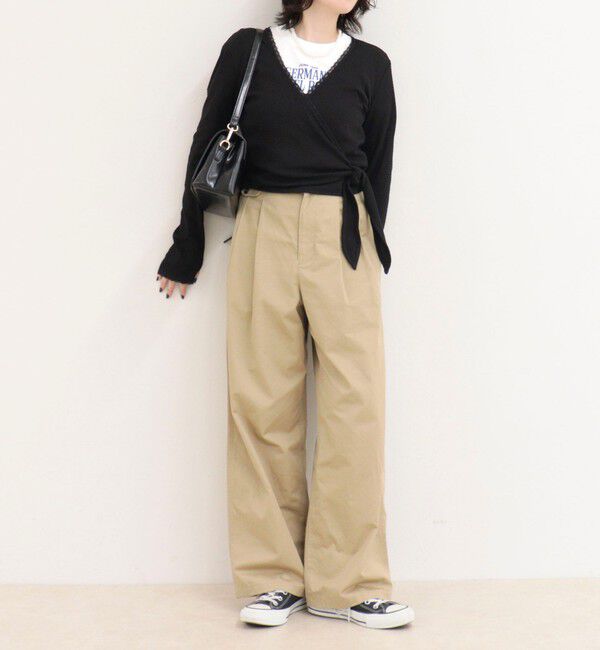 fredy emue「ドビーカットピコレースカシュクール」|Tシャツ・カットソー|