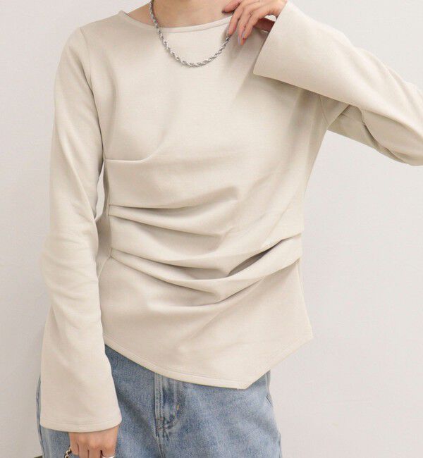fredy emue「アシメデザインポンチブラウス」|Tシャツ・カットソー|