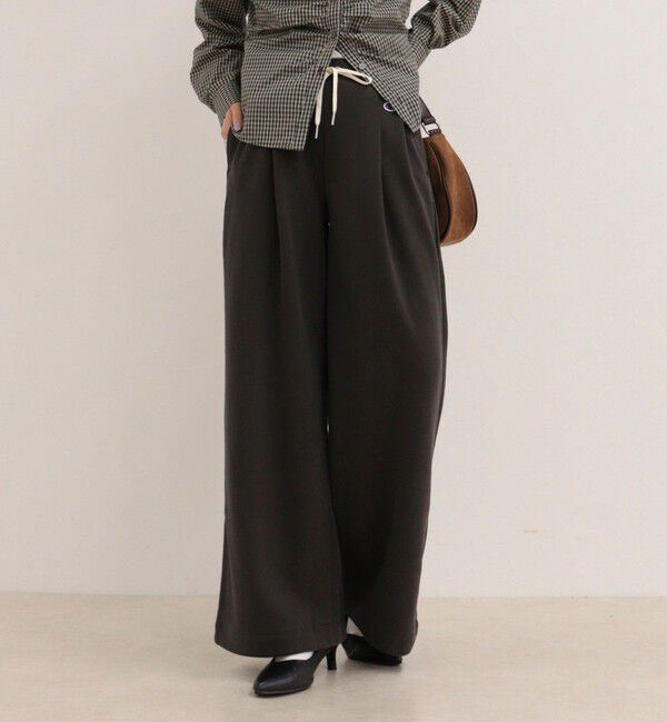 fredy emue「【Champion/チャンピオン】WIDE SWEATPANTS」|その他|チャコールグレー