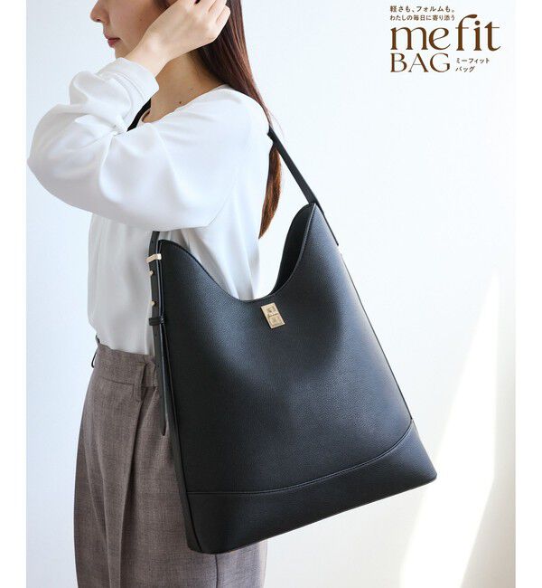 ROPE PICNIC PASSAGE「me fit BAG フィットワンショルダーバッグ/A4対応・軽量」|ショルダー・メッセンジャー|ブラック(01)