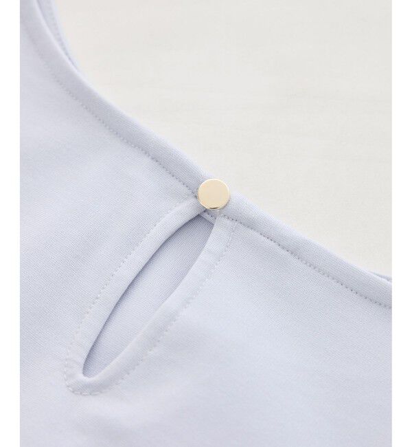 Rope&rsquo;Picnic「【ベストヒット】レースドッキングフレアスリーブカットトップス/UVカット・接触冷感」|Tシャツ・カットソー|