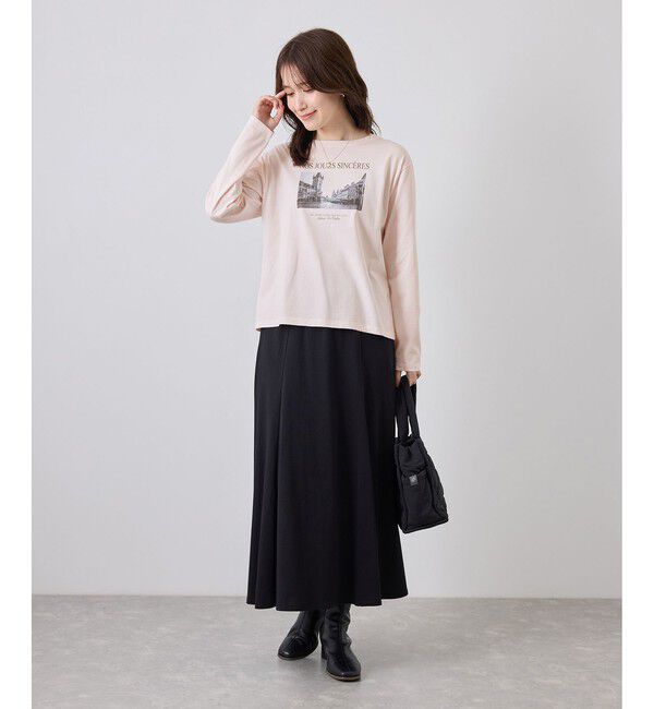 Rope&rsquo;Picnic「アソートプリントロングスリーブTシャツ」|Tシャツ・カットソー|