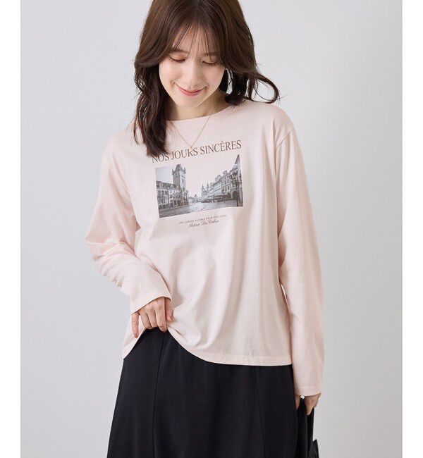 Rope&rsquo;Picnic「アソートプリントロングスリーブTシャツ」|Tシャツ・カットソー|