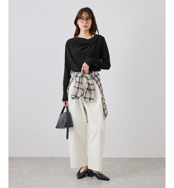 Rope&rsquo;Picnic「ラメドレープカットソー」|Tシャツ・カットソー|
