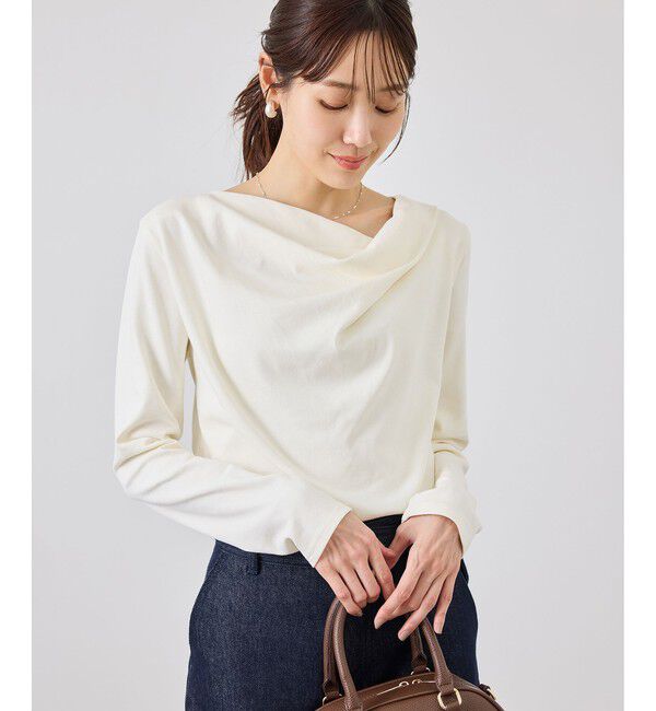 Rope&rsquo;Picnic「ラメドレープカットソー」|Tシャツ・カットソー|