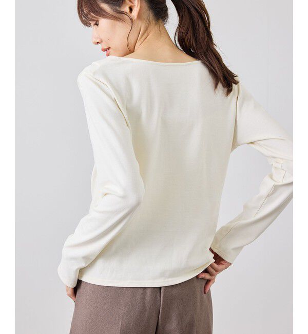 Rope&rsquo;Picnic「ラメドレープカットソー」|Tシャツ・カットソー|