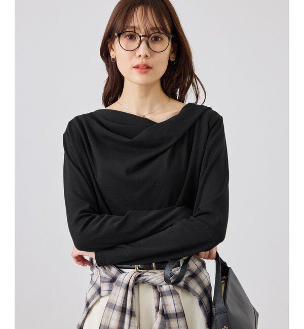 Rope&rsquo;Picnic「ラメドレープカットソー」|Tシャツ・カットソー|