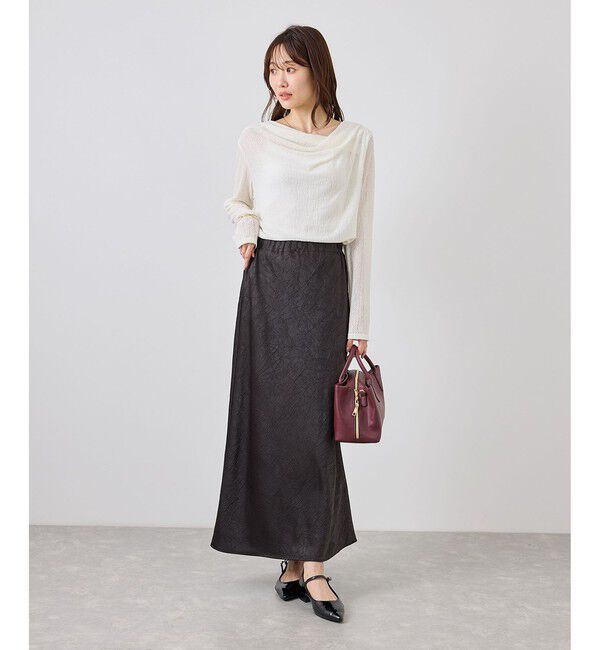 Rope&rsquo;Picnic「ラメドレープカットソー」|Tシャツ・カットソー|