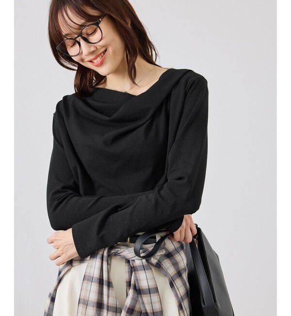 Rope&rsquo;Picnic「ラメドレープカットソー」|Tシャツ・カットソー|