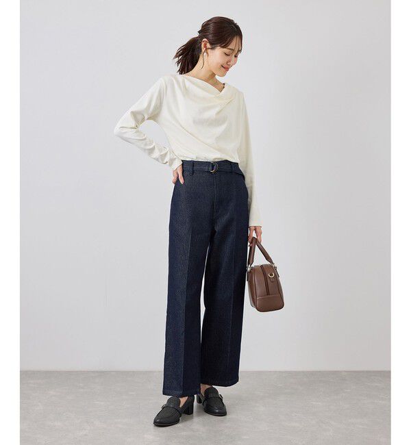 Rope&rsquo;Picnic「ラメドレープカットソー」|Tシャツ・カットソー|