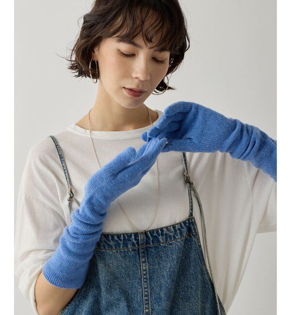 Hoaw.「【Hoaw.】カシミヤロンググローブ」|手袋|