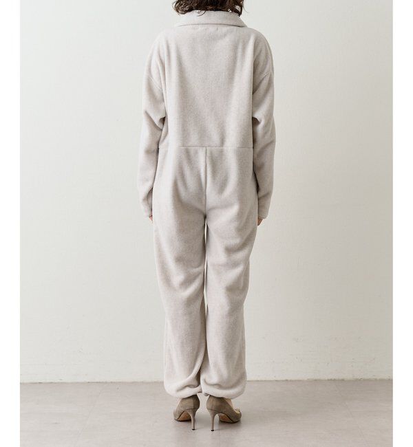 THE PAUSE「【THE PAUSE】フリースジップジャンプスーツ＜WEB限定＞」|ワンピース|