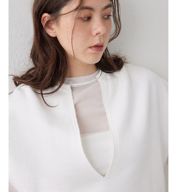 「スウェットVネックプルオーバー3」|Tシャツ・カットソー|
