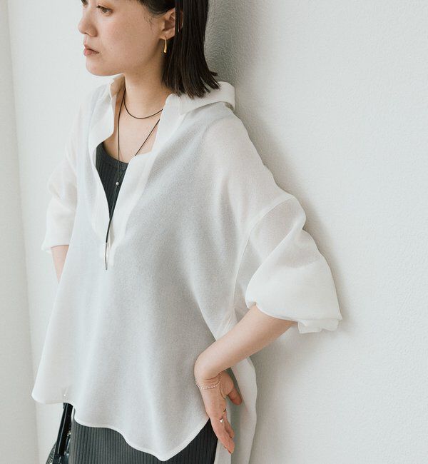  「メッシュスキッパーシャツ」|シャツ・ブラウス|