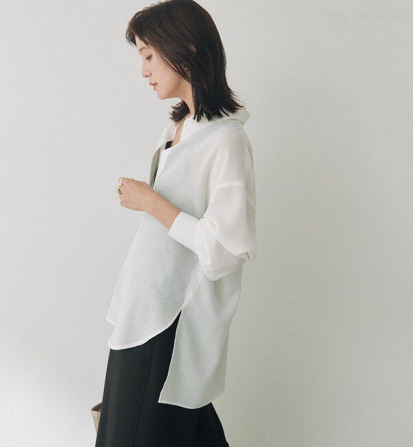  「メッシュスキッパーシャツ」|シャツ・ブラウス|
