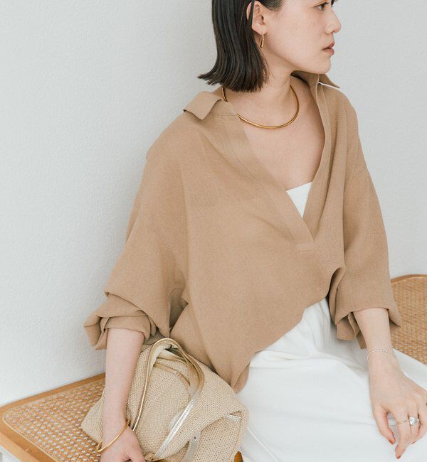  「メッシュスキッパーシャツ」|シャツ・ブラウス|