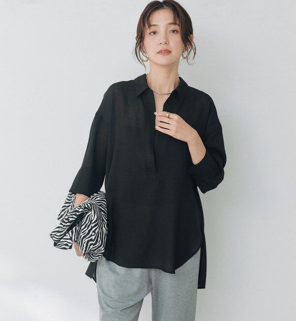  「メッシュスキッパーシャツ」|シャツ・ブラウス|