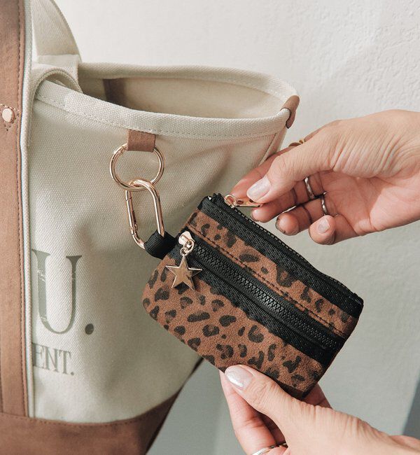  「【Yossshiiii企画】レオパード柄ミニポーチ」|その他|