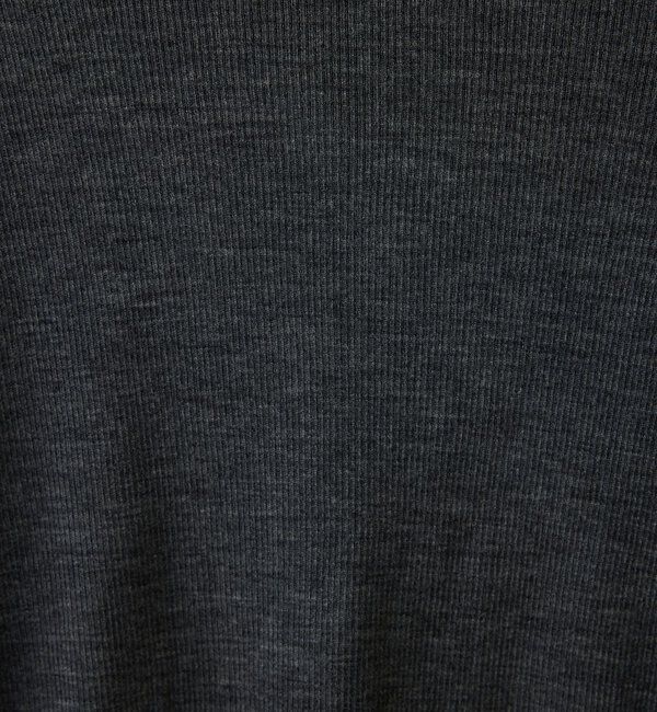  「リブクルーカットソー」|Tシャツ・カットソー|