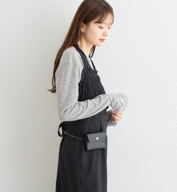  「レイヤードホルターキャミワンピース」|その他|