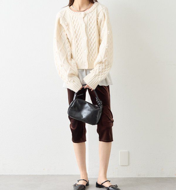 「スリットギャザーサブリナパンツ」|その他|